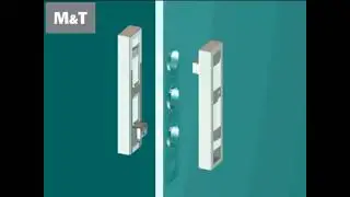 Установка фурнитуры M&T - Врезные ручки Maya (стекло)