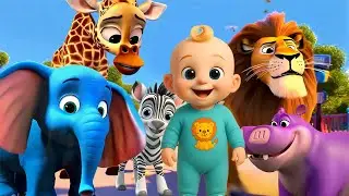Old MacDonald's Song with Zoo Animals More Songs | Lala Loops  Nursery Rhymes & Kids Songs