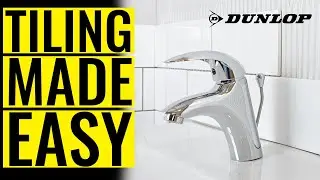 How To Tile A Bathroom Or Kitchen THE EASY WAY (Dunlop RX-3000)