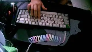 MW65 + Lubed KTT Kang Whites Sound Test (Case + PE foam - 2 layers of tape)