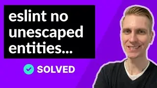 eslint no unescaped entities  ' can be escaped with ' (FIXED)