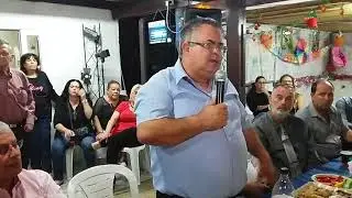 דוד ביטן בעפולה באושפיזין מברך את מ
