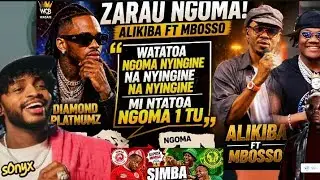 GUMZO HUKU! ALIKIBA X DIAMOND PLATINUMZ - AGAIN Watatoa nyingine na nyingine na nyinginee
