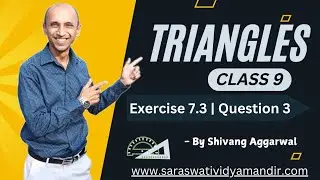 Master Triangles in Class 9 | NCERT Exercise 7.3 Q3 Solution Explained
