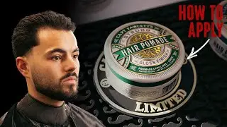 Strong Pomade & How to Apply with Rhys Whitehouse | An All Day Hold with High Shine