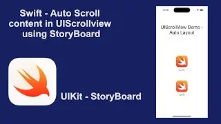 Auto Scroll in UIScrollView Tutorial | Swift iOS Development