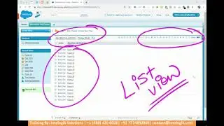 Video 7 : FREE Salesforce Training Videos  -- List view, Tab View, Custom Buttons, Custom Links