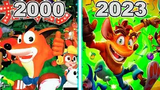 Crash Team Rumble Game Evolution (2000 - 2023)