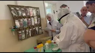 Тренировочное учение с вводом условного больного чумой