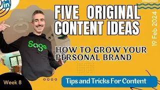 Unlock LinkedIn Success: 5 Creative Content Ideas for This Week | #LinkedInTips | Ideas for Growth