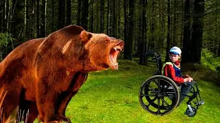 The stepmother abandoned her paralyzed son in the forest. Look what the bear did!
