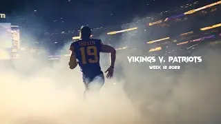 Minnesota Vikings v. New England Patriots | NFL Week 12 2022 | Jordan Lundell