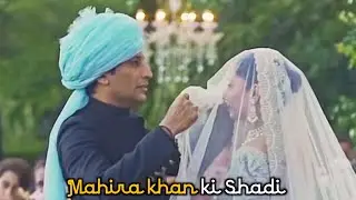 Actress Mahira Khan and Businessman Salim Karim Wedding Video