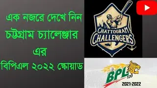 Chattogram Challengers Draft Squad in BPL 2022