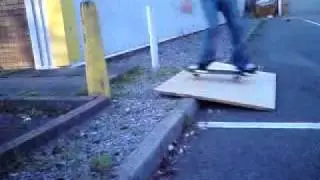 Tre flip gap with line