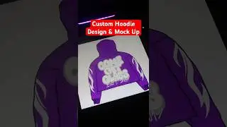 Custom Hoodie Design & Mock-up Process in Procreate 
