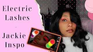 Electric Lashes- A Pop of Color Journey Inspired my Jackie Aina