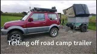 Overland / off road / adventure Jimny trailer test - part 1 - easy lanes