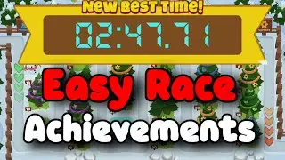 BTD6 Race Mobile Friendly Tutorial 📱 Minimum Monkey Knowledge 📱 Three Four Five