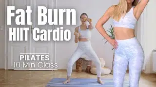 QUICK HIIT PILATES │ 10 Min Full Body Fat Burning