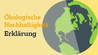 Ecological sustainability explained simply - companies and examples as well as definition (Abitur)