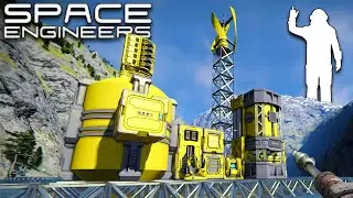 Setting up a Basic Base - EP02 | Space Engineers