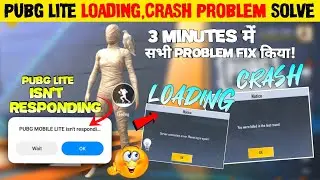 🔥Pubg Lite Loading Problem Fix | Pubg Lite Crash Problem Fix | Pubg Mobile Lite isn't Responding