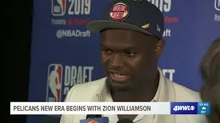 Pelicans Draft Zion Williamson No. 1 Overall