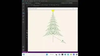 Wham ! Merry Christmas 2023 🎄🎅🏼 Draw Python Tree Using Python! | _ D2NTA_30 | #shorts #christmas