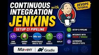 DevOps Lab6 | Continuous Integration with Jenkins | CI Pipeline with Maven & Gradle