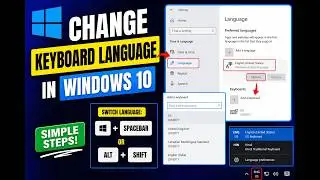 How To Change Keyboard Language in Windows 10 ( 2026 ) SUPER AND EASY GUIDE