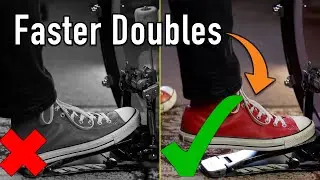 Double Stroke On The Bass Drum - Tap Slide Technique