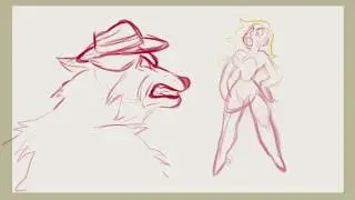 Me and Mr Wolf Scene 20 WIP
