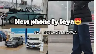Purana phone kharab hogia 🙁 | new phone ly leya 😍 #canadalife  #phone