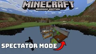 How to Get Spectator Mode In Minecraft Bedrock 1.19!