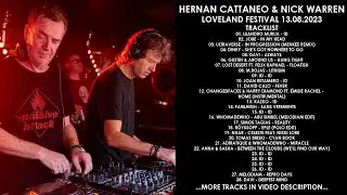HERNAN CATTANEO (Argentina) & NICK WARREN (UK) @ Loveland Festival 13.08.2023