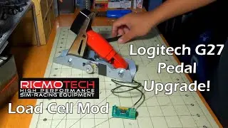 Installing the Ricmotech Load Cell Kit on my Logitech G27!!