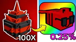 I Opened 100 ANTI-BEE EGGS For A DISCO BEE 0.25% a And 1% BUTTER FLY!!! (Grow A Garden)
