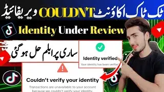Tiktok couldn't verify your identity problem | how to verified identity verification on tiktok