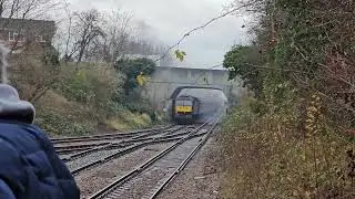 Flying Scotsman at South Wigston 13-12-23