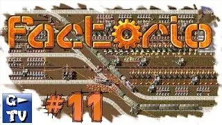 Factorio #11 Alpha and beta gameplay of the industry and factory simulator and manager HD