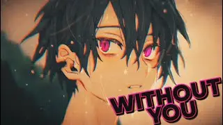 「Nightcore」 Without you - The kid Laroi (xxxtentaction)(TikTok remix)(Lyrics)