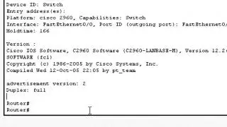 Network Series:  CDP et LLDP