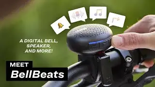 Never miss a beat with Trek BellBeats, a digital bicycle bell and bluetooth speaker