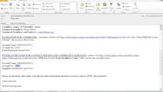 How to Validate the PMD Pro1 exam as invigilator NOV 2012