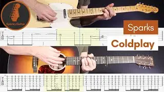 Sparks - Coldplay (Guitar Cover & Tab)