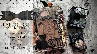 #creeponjune Day 29 Halloween Collab & CDT Project for Tracie Fox Creative (ad feature) SOLD