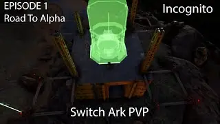 Building Our Alpha Pillar! Road To Alpha Ep 1! Ark 1x PvP on Switch!