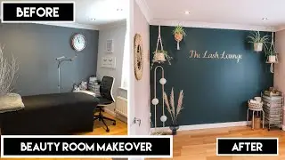 AD. Beauty Room Makeover With Crown Paints: Before & After