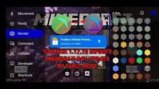 TOOLBOX FOR MCPE 1.17.10 INFINITE TIME X-RAY UPDATE CRASH FIXED BY FARIZ MCPE